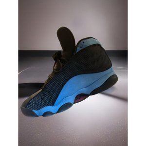 Size 9.5 - Jordan 13 Retro Mid Black University Blue